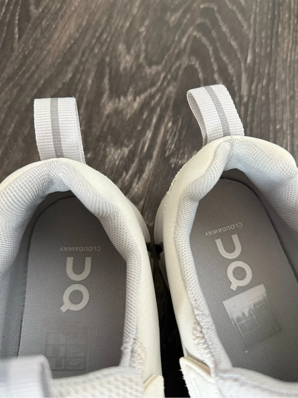 On Running light gray